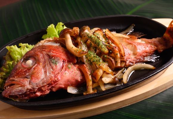 島魚のバター焼き 画像